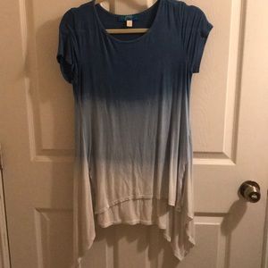 FRANCESCAS Ombré Hi-Lo Tunic